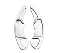 BASPHHH Paddle Shift Extensions Compatible with Fusion for Mondeo for Taurus for Edge 2015-2019 Aluminum Car Steering Wheel Shift Paddle Shifter(Silver)