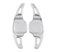 BASPHHH Paddle Shift Extensions Compatible with Opel for Corsa F for Insignia for Grandland Car Steering Wheel Shift Paddle Extender Shifter(Silver)