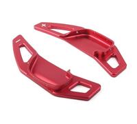 BASPHHH Paddle Shift Extensions Compatible with Toyota for Corolla for Camry for RAV4 2013-2017 Car Shifters Gear Shift Steering Wheel Paddle Extension Shift Cover(Red)