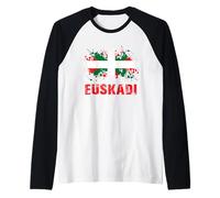 Basque Country and Euskadi for Basque Country Enthusiasts Raglan Baseball Tee