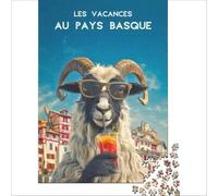 Basque Poster jigsaw puzzles for adults 1000 | an enjoyable activity to keep the mind active and improve concentration and attention over time to enjoy at home38x52cm