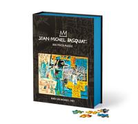 BASQUIAT BIRD/MONEY 500 PC BOOK PUZZLE by Galison Non-book item Self Help