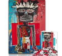 Basquiat Style 1000 Piece Jigsaw Puzzle for Adults Teens,Stress Reliever Difficult Challenge Deal As Gifts for The Whole Family (75x50cm)