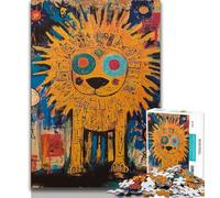 Basquiat-style Adult Puzzles 1000 Pieces,Challenging To Complete But Fun And Humorous Birthday Present,Gifts,Wall Art (75x50cm)