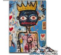 Basquiat-style Child 1000 Piece Jigsaw Puzzles, Decompressing Intellectual Educational Toy Educational Game for Birthday, Chrismas (50x75cm)