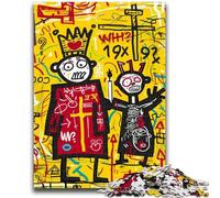 Basquiat-style Child 1000 Pieces Jigsaw Puzzle for Adults& Teens,Game Toys Every Piece Is Unique - Challenging Family Fun Game (50x75cm)
