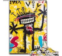 Basquiat-style Child Jigsaw Puzzles 2000 Pieces for Adults Teens, for Age 14+ Home Art Decor Family Games Christmas Birthday Gifts (70x100cm)