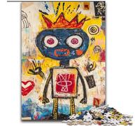 Basquiat-style Child Jigsaw Puzzles for Adults 1000, Educational Stress Relief Toy for Is Ideal As A Gift for The Whole Family (26x38cm)