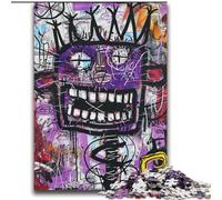 Basquiat-style Child Jigsaw Puzzles for Adults 2000, Staycation Kill Time Every Piece Is Unique - Challenging Family Fun Game (70x100cm)