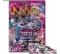 Basquiat-style Child Jigsaw Puzzles for Teenagers 1000 Pieces, Challenging Difficult Deal As Gifts for The Whole Family (26x38cm)