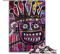 Basquiat-style Child Jigsaw Puzzles for Teenagers, Toys Educational Games Stress Relieving Unique Birthday And Gifts (26x38cm)
