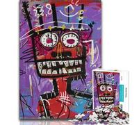 Basquiat-style Child Jigsaws Puzzles 1000 Pieces for Adults Gifts,Staycation Kill Time Every Piece Is Unique - Challenging Family Fun Game 50x75cm