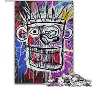 Basquiat-style Child Jigsaws Puzzles 1000 Pieces for Teenagers Gifts, Suitable for Ages 14 And Up Family Fun It Is Ideal As A Gift for The Whole Family (26x38cm)