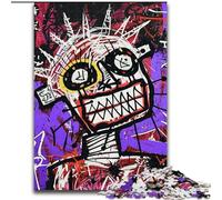 Basquiat-style Child Puzzles 1000 Pieces for Adults, Challenging Game Toys Every Piece Is Unique - Challenging Family Fun Game (26x38cm)