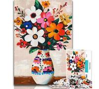 Basquiat Style Jigsaw Puzzles for Adults 1000 Pieces,Stress Reliever Difficult Challenge Suitable for Desktop Decoration (38x26cm)