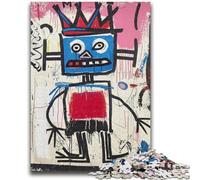 Basquiat-style Jigsaw Puzzles for Adults 1000 Pieces, Suitable for Ages 14 And Up Improve Memory Gifts Ideas 26x38cm