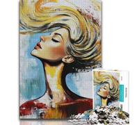 Basquiat Style Jigsaw Puzzles for Adults Teenagers Jigsaws Puzzle,for Educational Game Challenge Toy Unique Home Decor And Gifts (50x75cm)