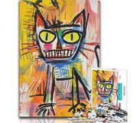 Basquiat Style JigsawPuzzle 1000 Pieces for Adults,Decompressing Intellectual Educational Toy Birthday Present,Gifts,Wall Art (50x75cm)