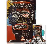 Basquiat Style JigsawPuzzle 1000 Pieces for Adults,Toys Educational Games Stress Relieving Suitable for Desktop Decoration (38x26cm)