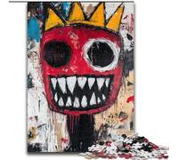 Basquiat-style King Puzzles for Adults Teens 1000pc Puzzle, Challenging Game And Family Play Artists Collection, Fine Art for Age 14 Years Up (50x75cm)