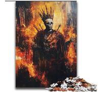 Basquiat-style Skeleton King 2000 Pieces Jigsaw Puzzle For Adults Teens, Interesting Stress Reduction Parent-child Interaction (70x100cm)