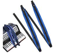 Bass Accordion Shoulder Belt - Comfortable Fuzz, Anti-Slip Adjustable Band, Reinforced Nylon Construction, Ergonomic Fit | For Musicians Instruments Playing Daily Workout Concert Sessions