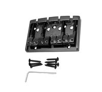 Bass Bridge Assembly Replacement Parts Vintages Styles Bridges Screw 4 Strings Bridge Electric Bass Guitar Accessory Replacements
