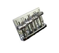 Bass Bridge for 4-String Fender Jazz or Precision Bass- Chrome