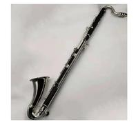 Bass C 17-key Clarinet Silver-plated Keys Professional Musical Instrument Professional Clarinet
