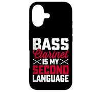 Bass Clarinet Is My Second Language - Bass Clarinet Player Case for iPhone 17