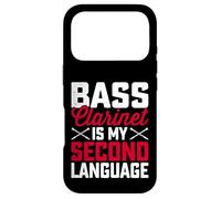 Bass Clarinet Is My Second Language - Bass Clarinet Player Case for iPhone 17 Pro