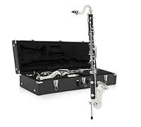 Bass Clarinet with Case by Gear4music Low Bb Key Includes Pro Set Up