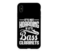Bass Clarinetist Marching Band Hoarding Bass Clarinet Case for iPhone XS Max