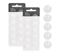 Bass Dome 8mm Single Vent Compatible for Oticon Minifit, Hearing Aid Domes for Replacements, 20 PCS Silicone Domes for Hearing Aids, Accessories Compatible with Oticon MiniFit