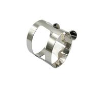 Bass Drop B Clarinet Flute Head Set Large Clarinet Flute Head Black Tube Metal Card Watch Piece Fixed Clip Cap (Color : Clip)