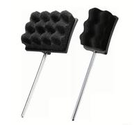 Bass Drum Beater Felt Style Foam Tip Single Kick Drum Pedal Mallet for Low Volume Playing Metal Rod 5.31inch(B)