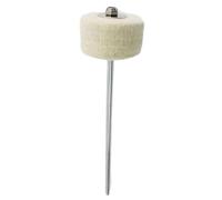 Bass Drum Beaters Double Surface Design Felt & Plastic Beaters Head Fit Bass Drum Pedal Beaters Replacement Antislip Bass Drum Pedal Beaters