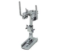 Bass Drum Double Tom Mount Satin Chrome