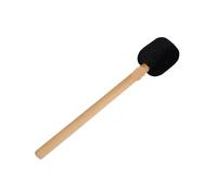 Bass Drum Mallet Beech Handle Fluffy Color | Bass drum mallet with sturdy beech handle, long fluffy head for rich, booming tones
