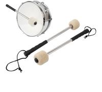 Bass Drum Mallets - Professional Felt Drumsticks, Non Slip Handle Percussion Mallets, Ergonomic Design Reduces Hand Fatigue | Enhanced Handling Comfort for Marching Band Orchestra Rehearsals Music