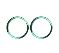 Bass Drum Os 2" Sound Hole Rings Green