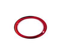 Bass Drum Os Oval Sound Hole Ring Red 6