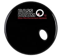 Bass Drum Os Oval Sound Hole Ring Black 6