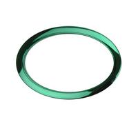 Bass Drum Os Oval Sound Hole Ring Green 6