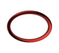 Bass Drum Os Oval Sound Hole Ring Red 6
