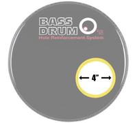 Bass Drum Os Sound Hole Ring Brass 4