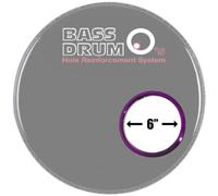 Bass Drum Os Sound Hole Ring Purple 6