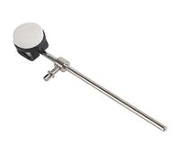 Bass Drum Pedal Beater Replacement, Drum Pedal Hammer Head, Universal Double Single Pedal Mallet with Metal Core and Plastic Shell, Glossy Finish for Rock Jazz Pop Drum Kits