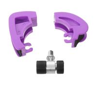 Bass Drum Pedal Cam Replacement Kit 3 Piece Set Purple Metal