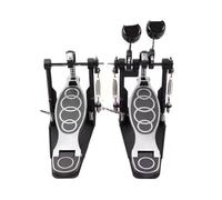 Bass Drum Pedal Double Firm Grip Stable Powerful Zinc Aluminum Professional Foot Step For Kick And Electronic Drum